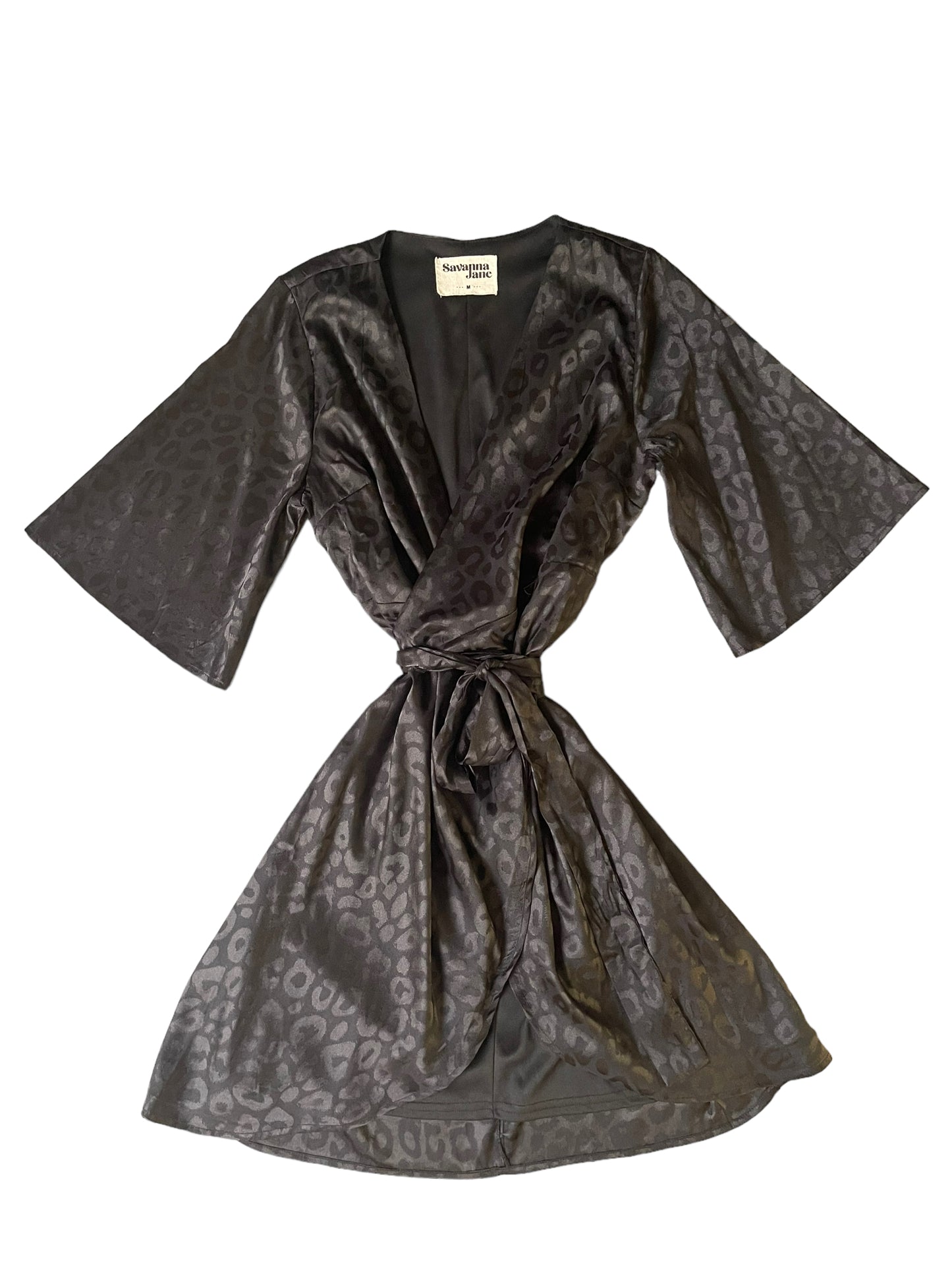 Savanna Jane Silk Kimono Dress Size M