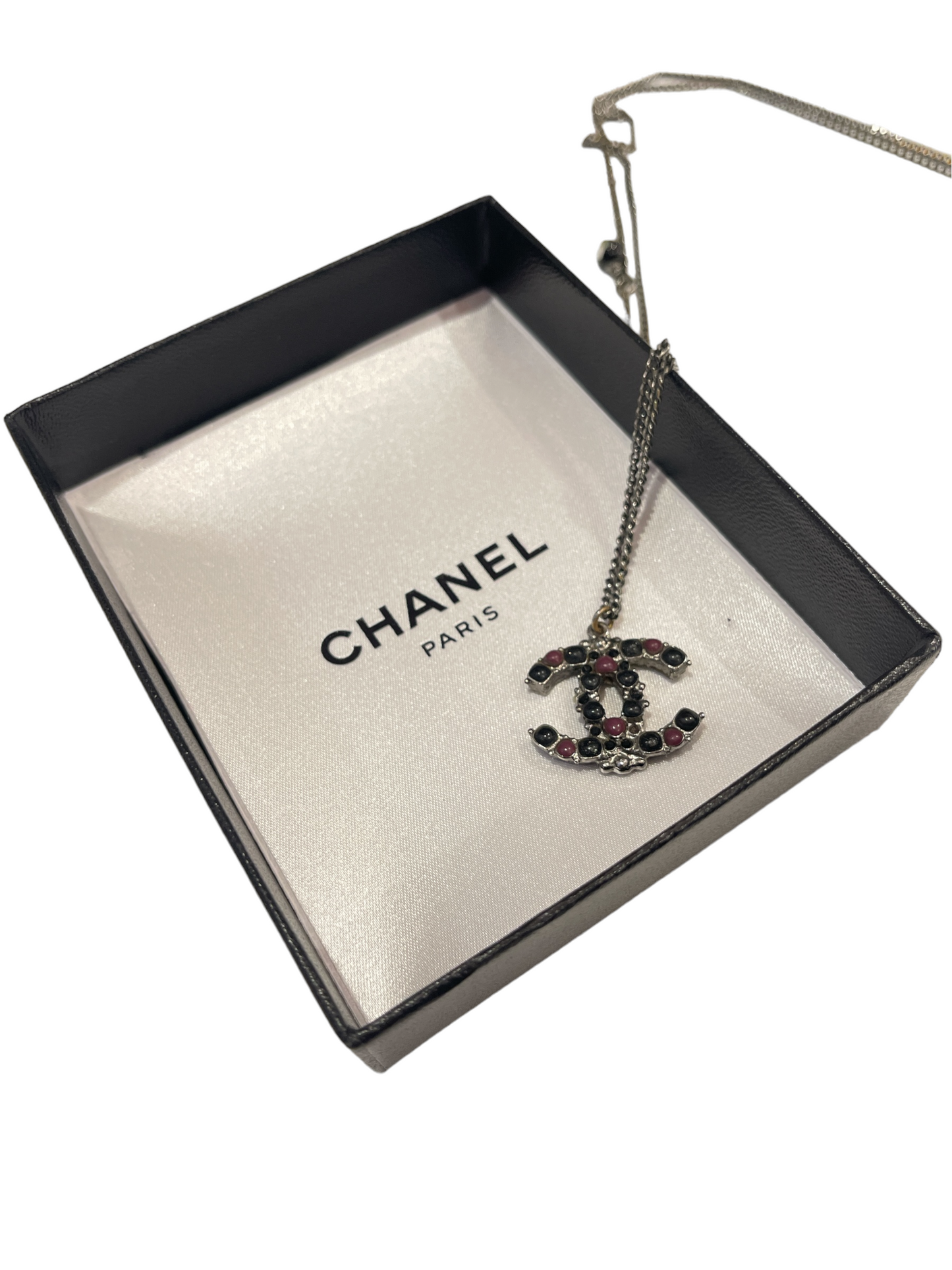 Chanel Multi-Colored Pendant and Chain